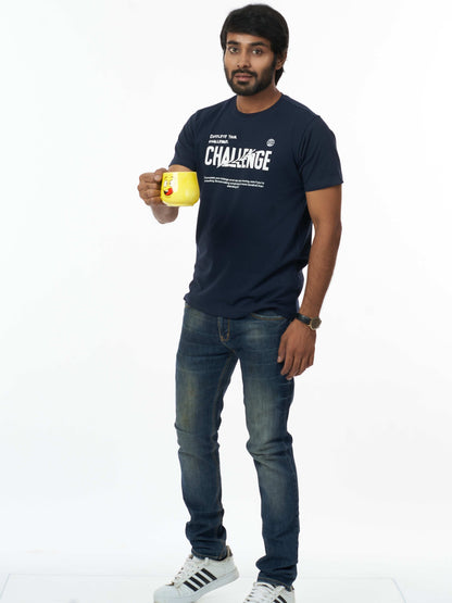 Challenger Men's casual T-Shirt Navy