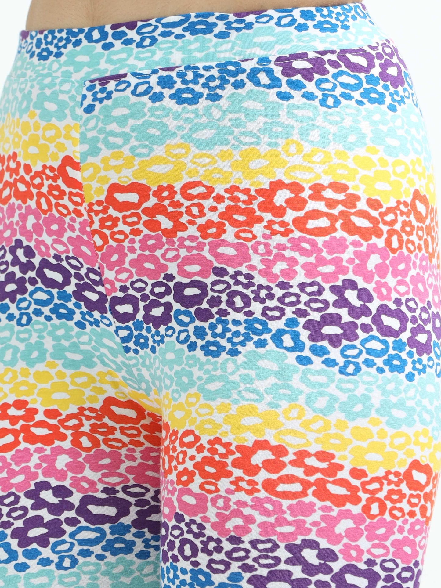 Happy Seven Shades Women's Printed Leggings