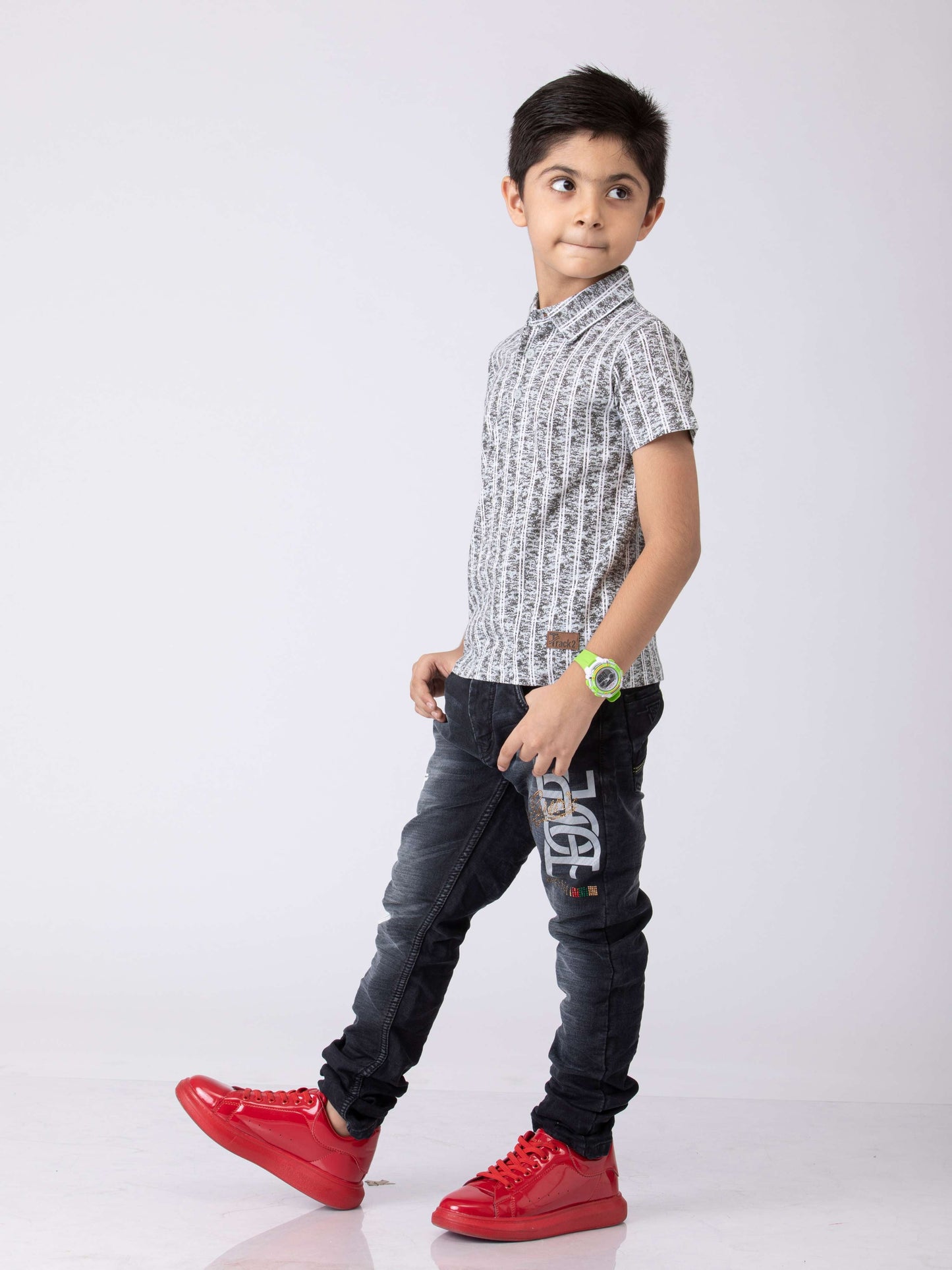 All Day Boys Printed cotton boys T-Shirt