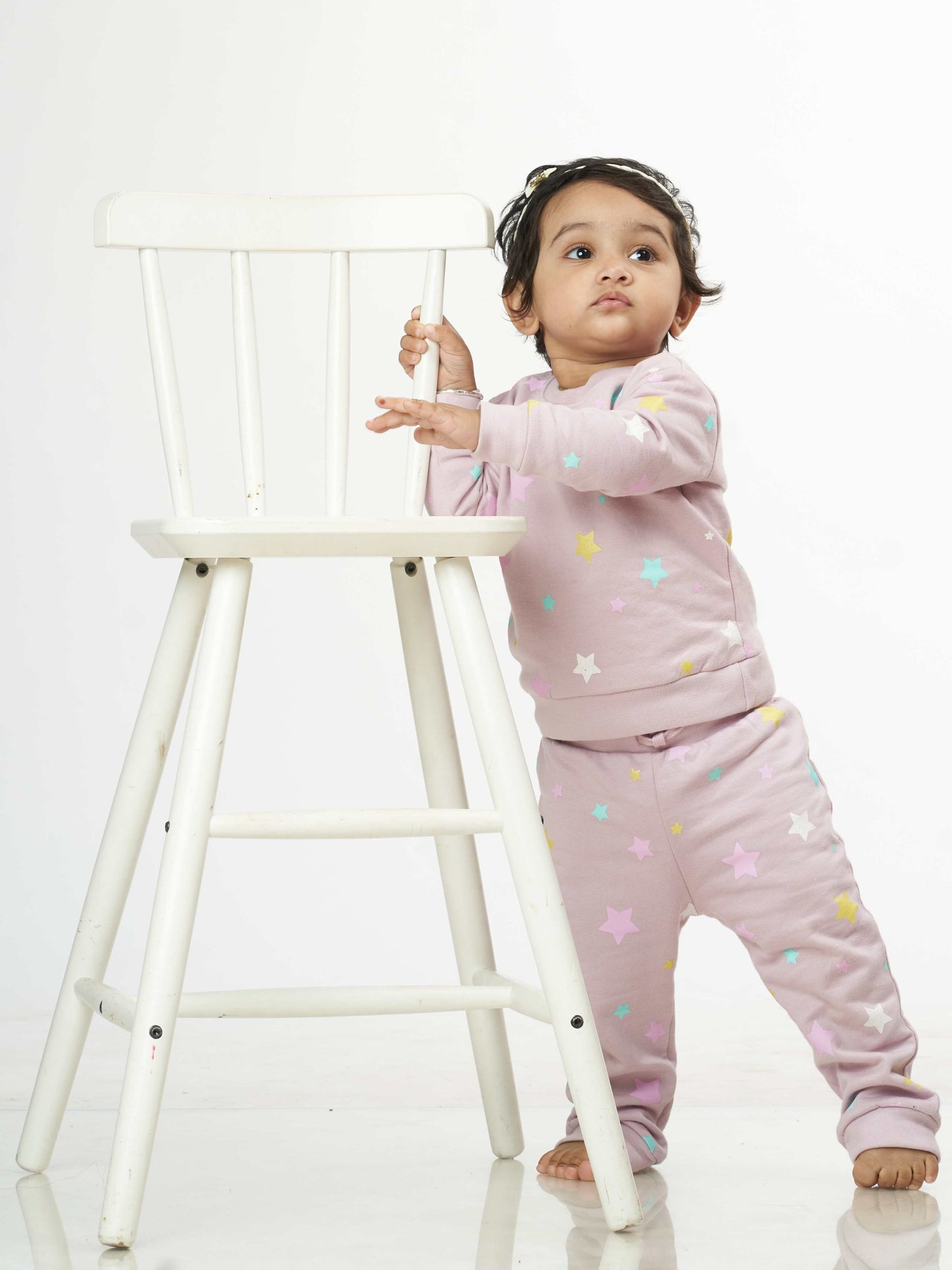 Twinkle Star Babies Pyjama Set Peach