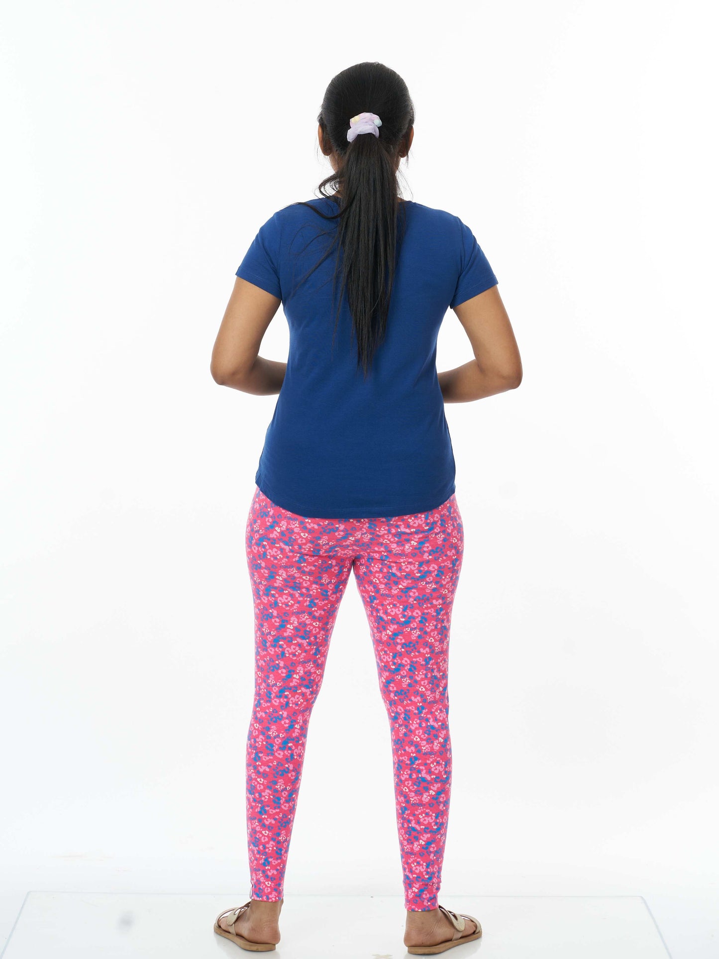 Pink Blossom Women's Printed Leggings