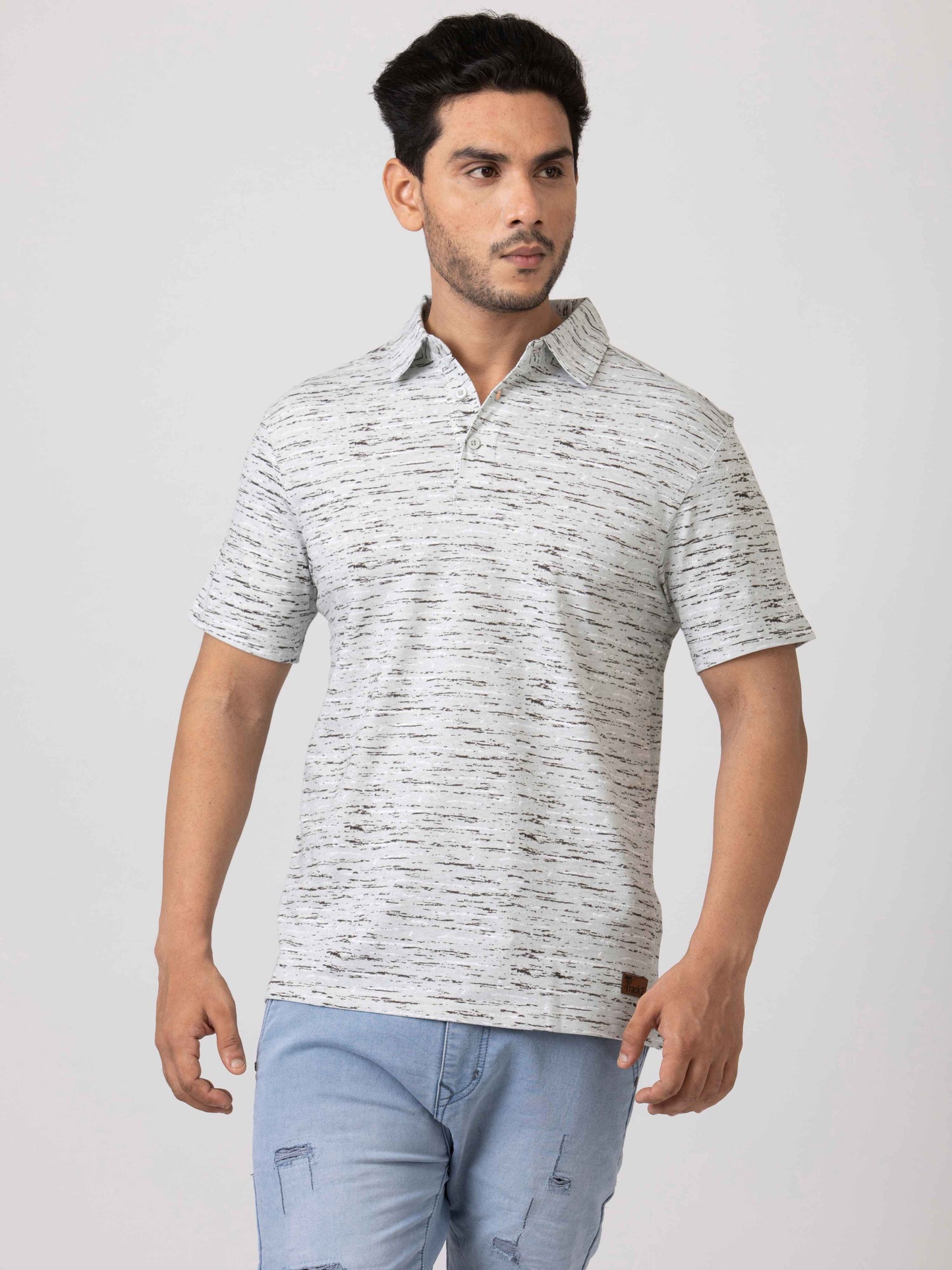 Cool & Comfortable 100% Cotton Mens Collar T-Shirt