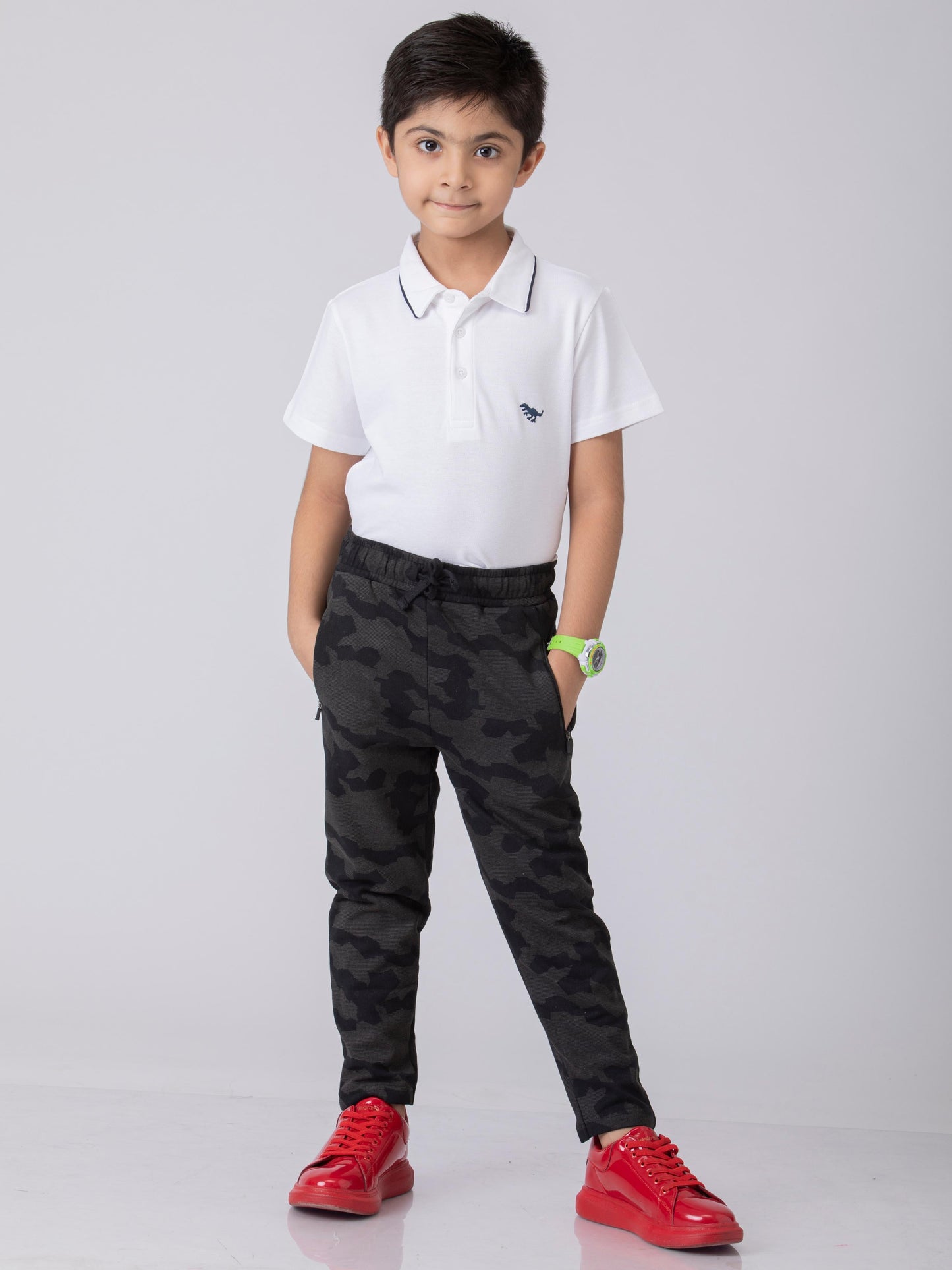 Bharat Force Camo Boys cotton Joggers