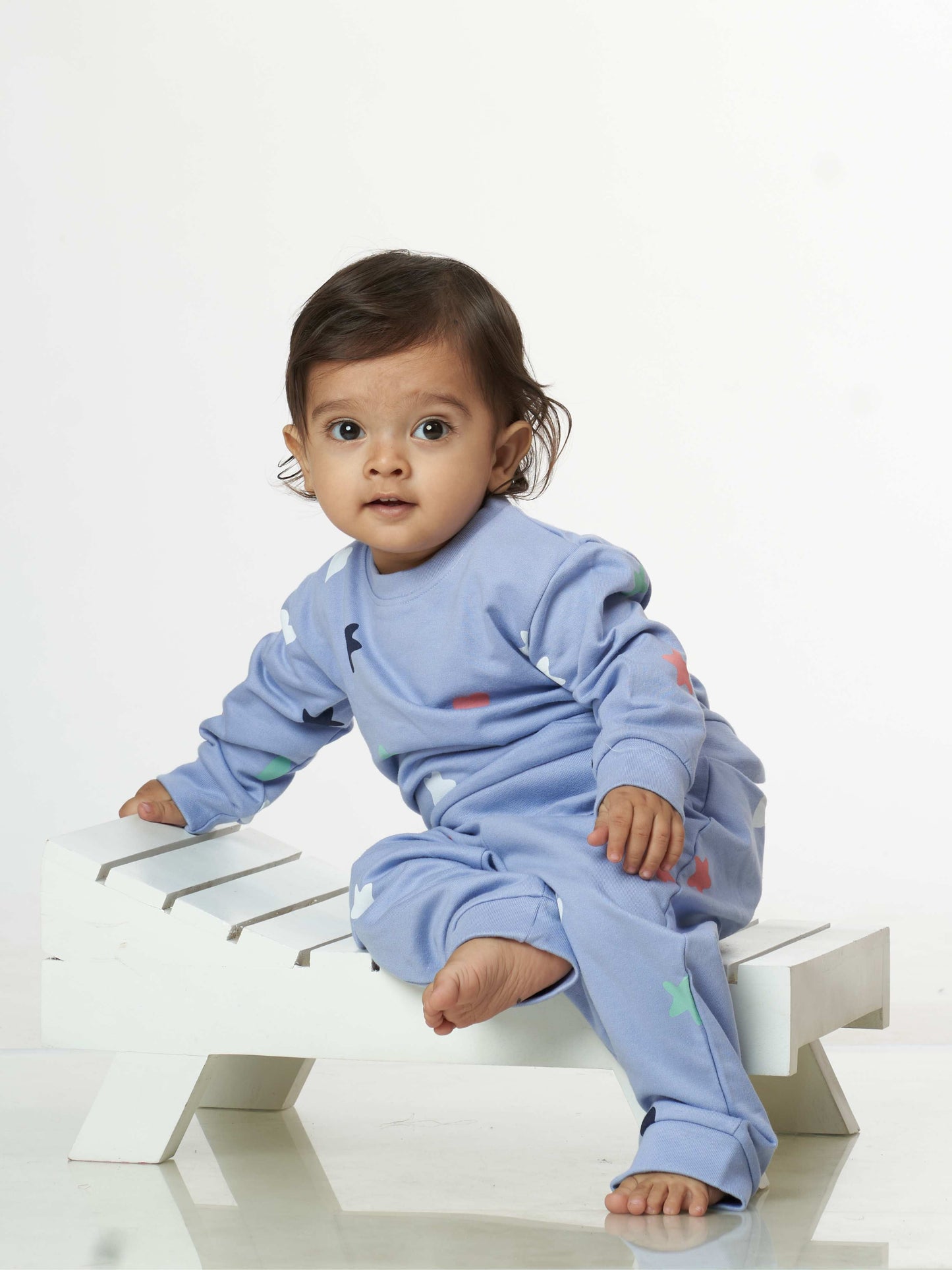 Twinkle Star Babies Pyjama Set Blue