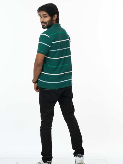 Greenfields Classic & Comfortable 100% Cotton Men's Collar T-Shirt