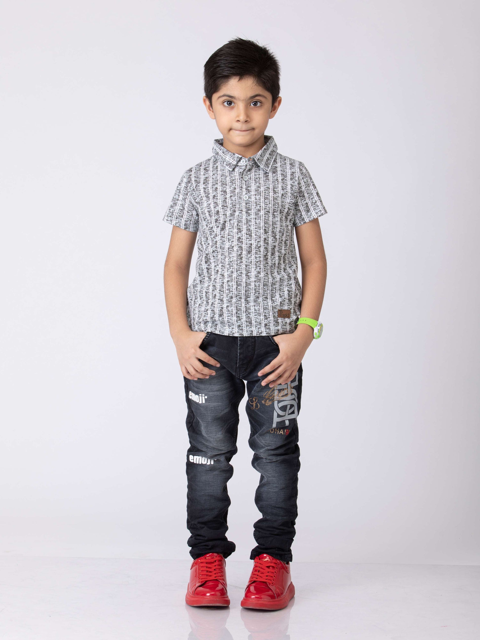 All Day Boys Printed cotton boys T-Shirt