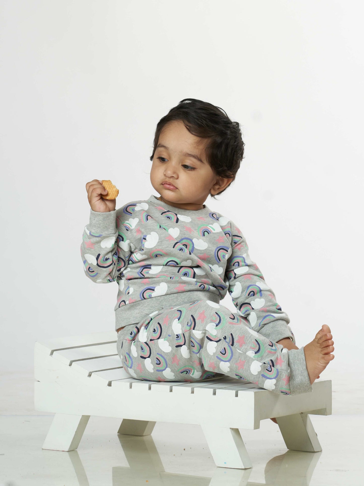 Rainbow Dance Babies Pyjama Set
