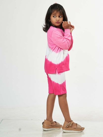 Strawberry Popsicle Girls Pure Cotton Co-Ord's set