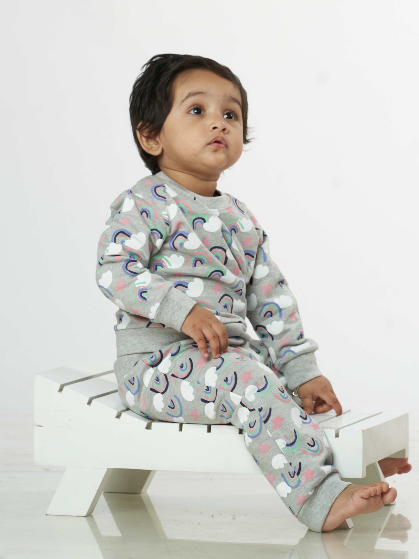Rainbow Dance Babies Pyjama Set