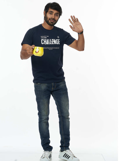 Challenger Men's casual T-Shirt Navy