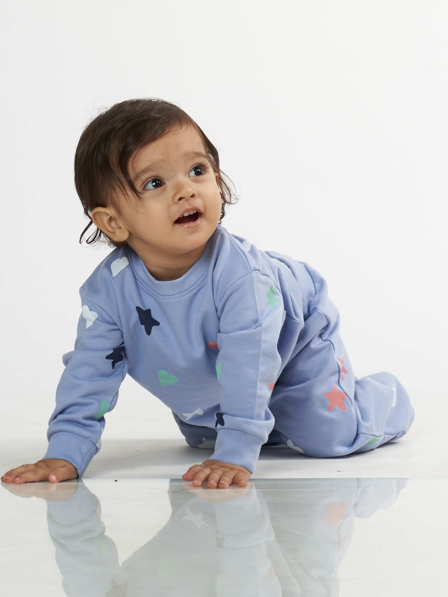 Twinkle Star Babies Pyjama Set Blue
