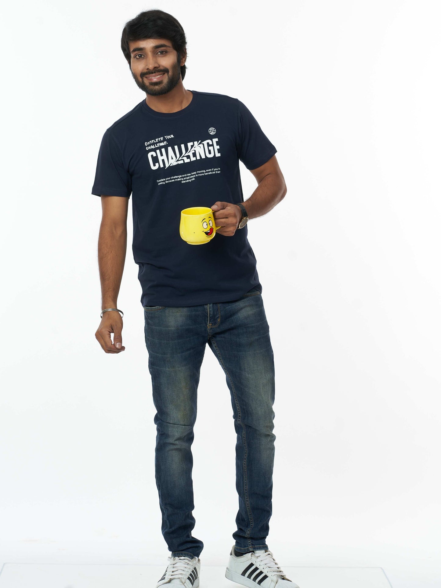 Challenger Men's casual T-Shirt Navy