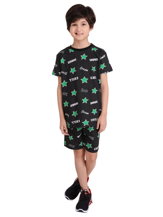 Chill Boys Tee Shorts Set