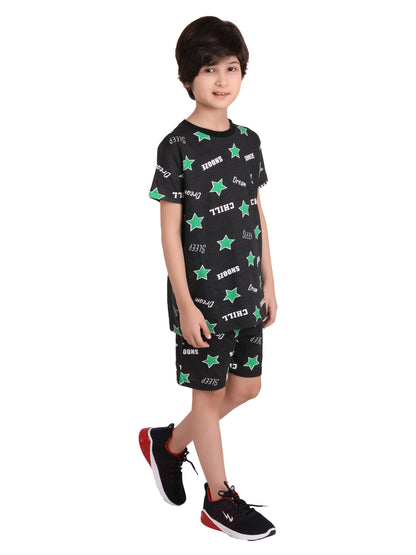 Chill Boys Tee Shorts Set