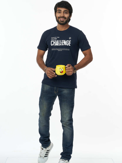 Challenger Men's casual T-Shirt Navy