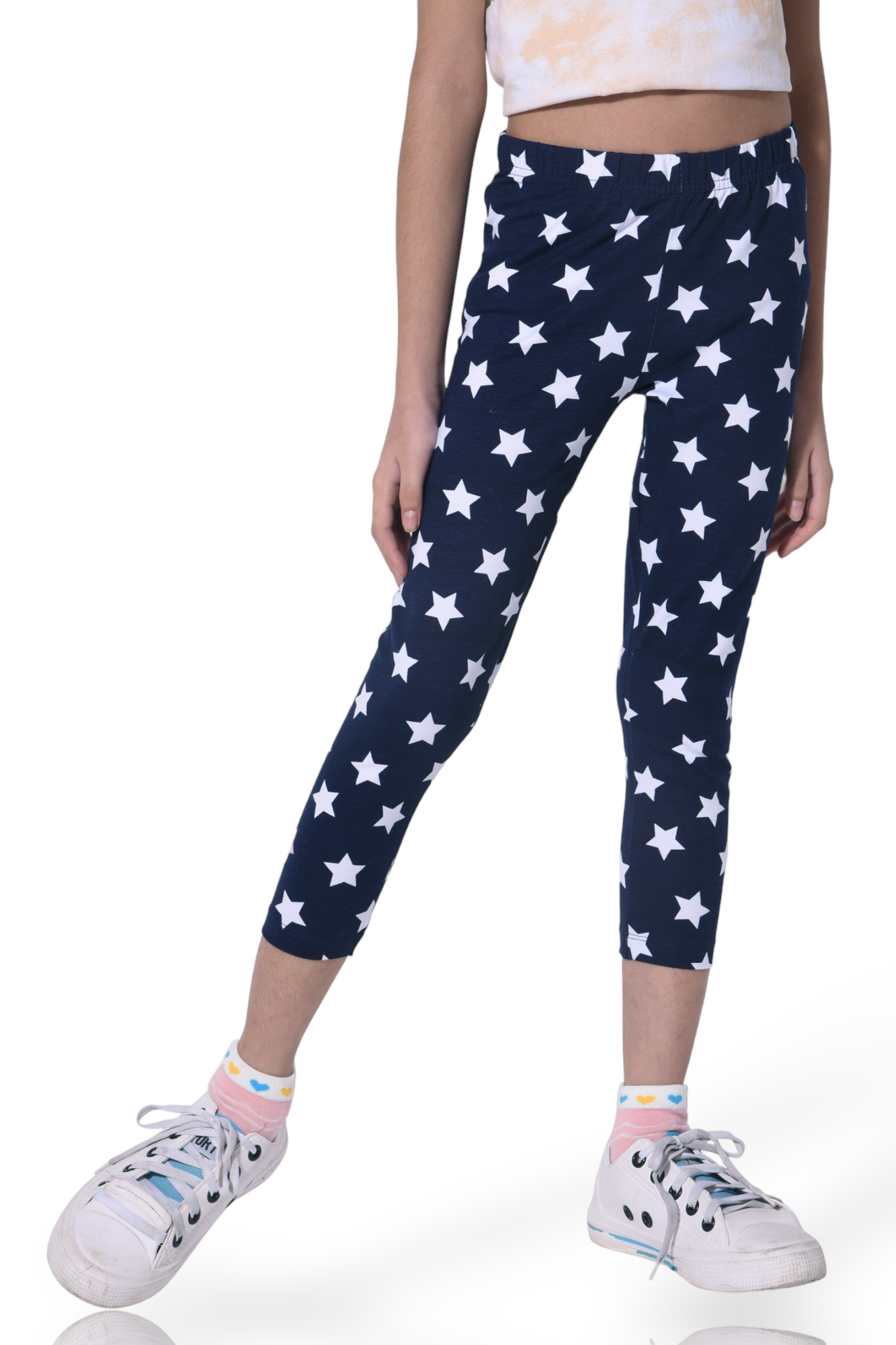 Star Statement Girls printed leggings