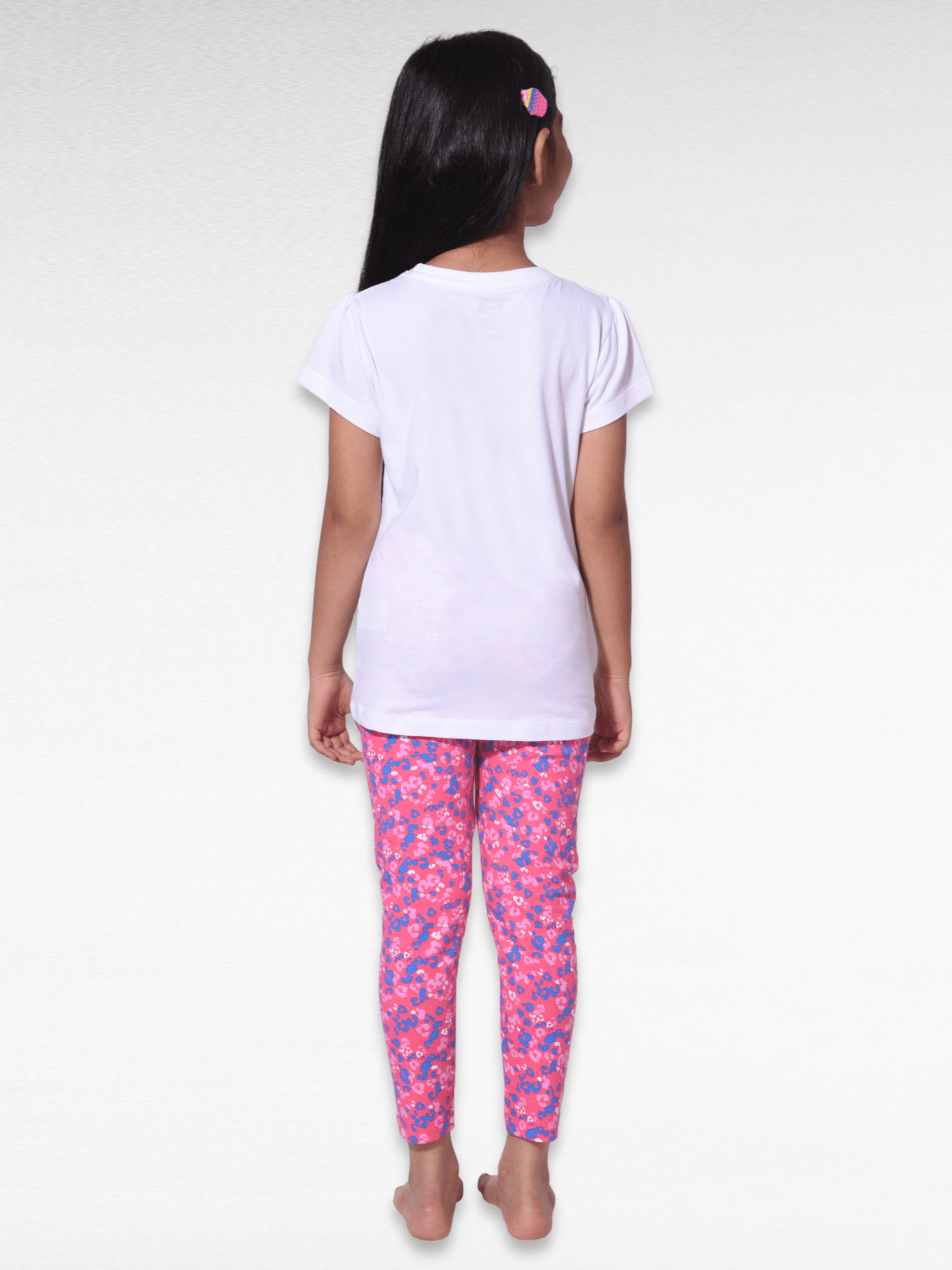 Cozy Flamingo 100% Cotton Girls Pajama Set