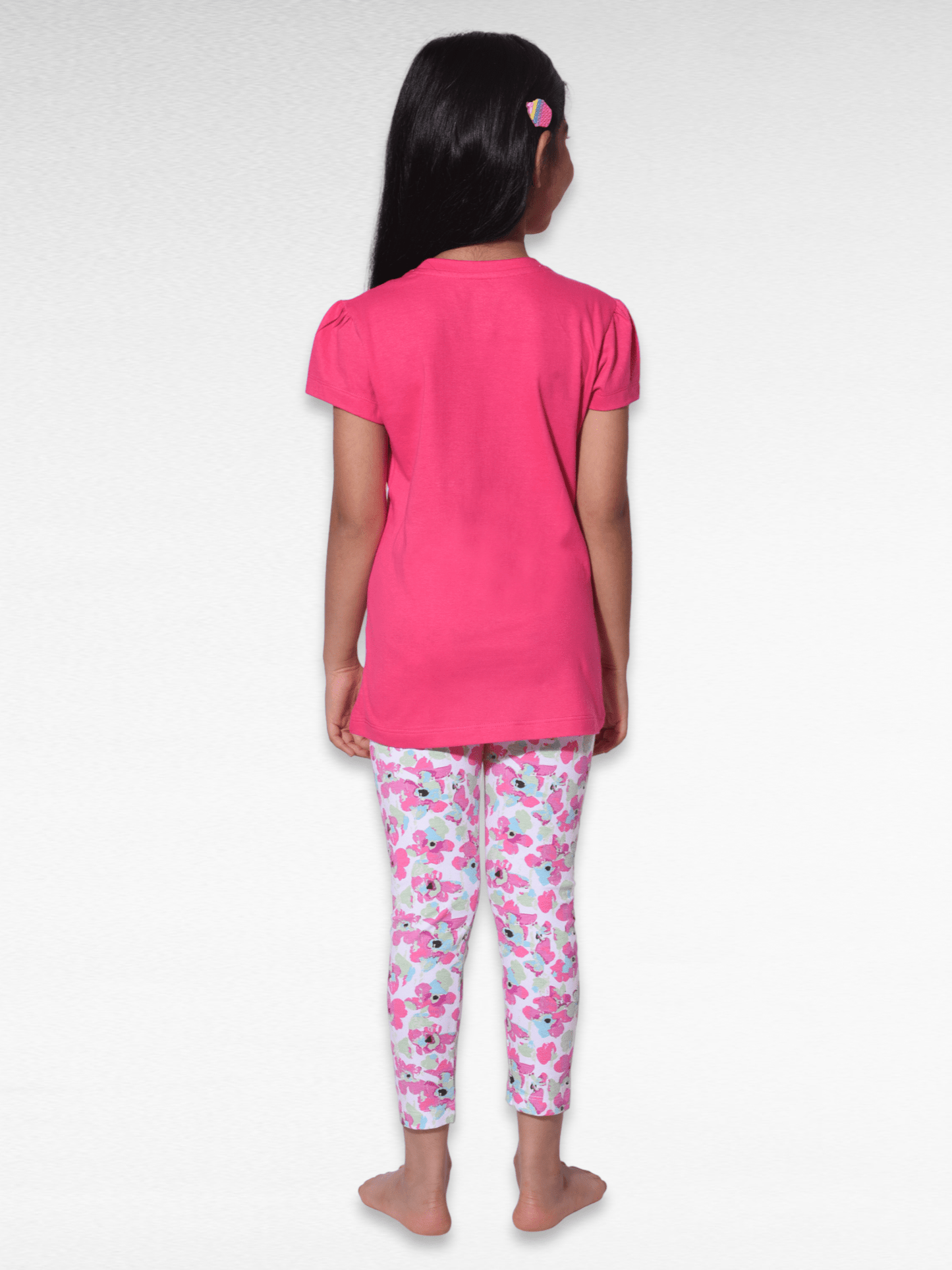 Cozy Butterfly 100% Cotton Girls Pajama Set