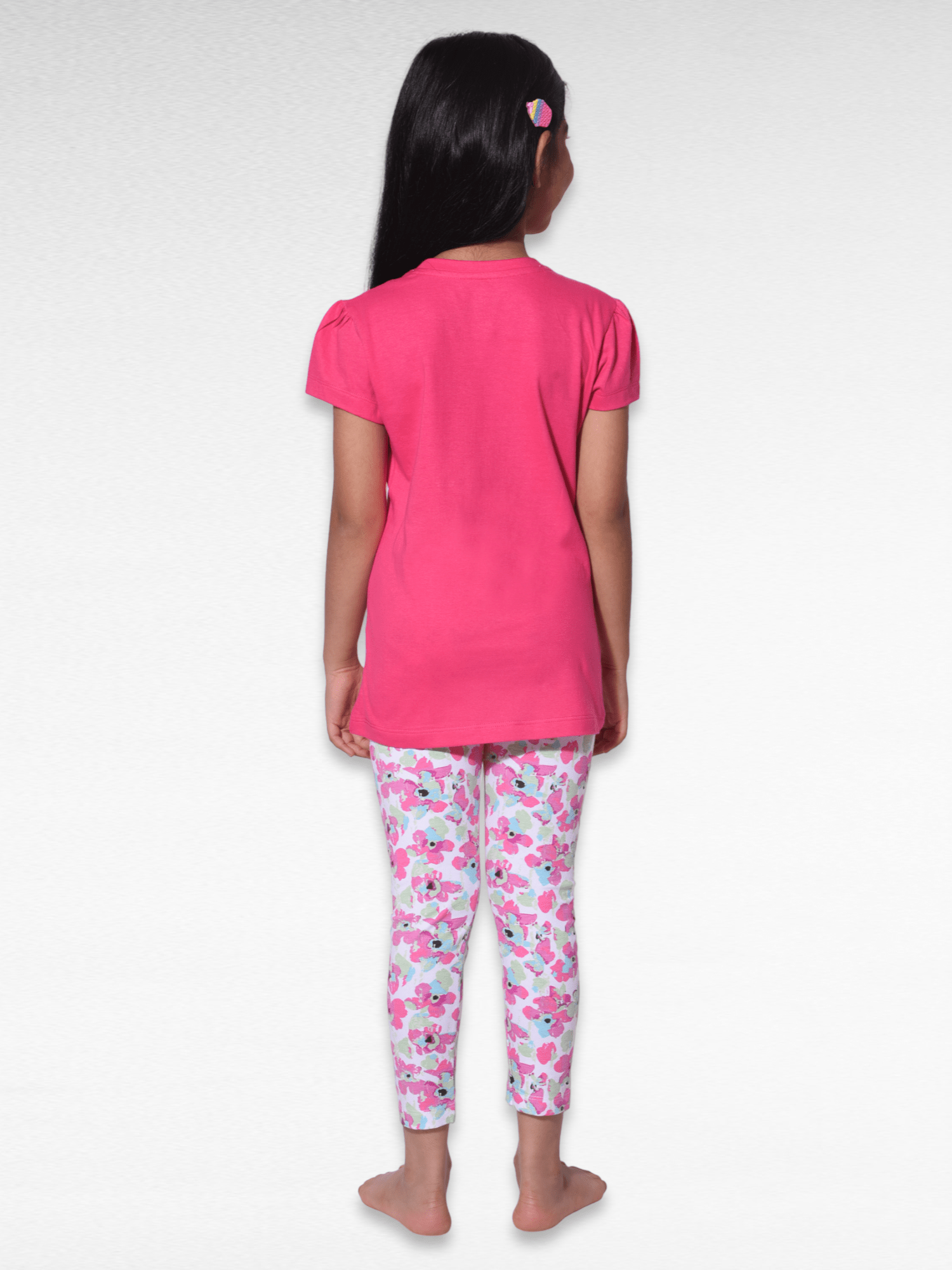 Cozy Butterfly 100% Cotton Girls Pajama Set