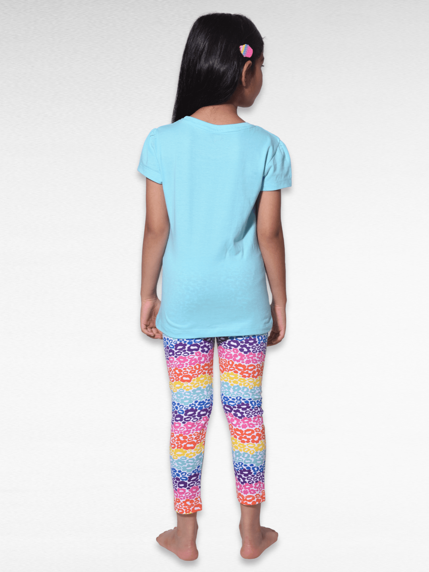 Cozy Giraffe100% Cotton Girls Pajama Set