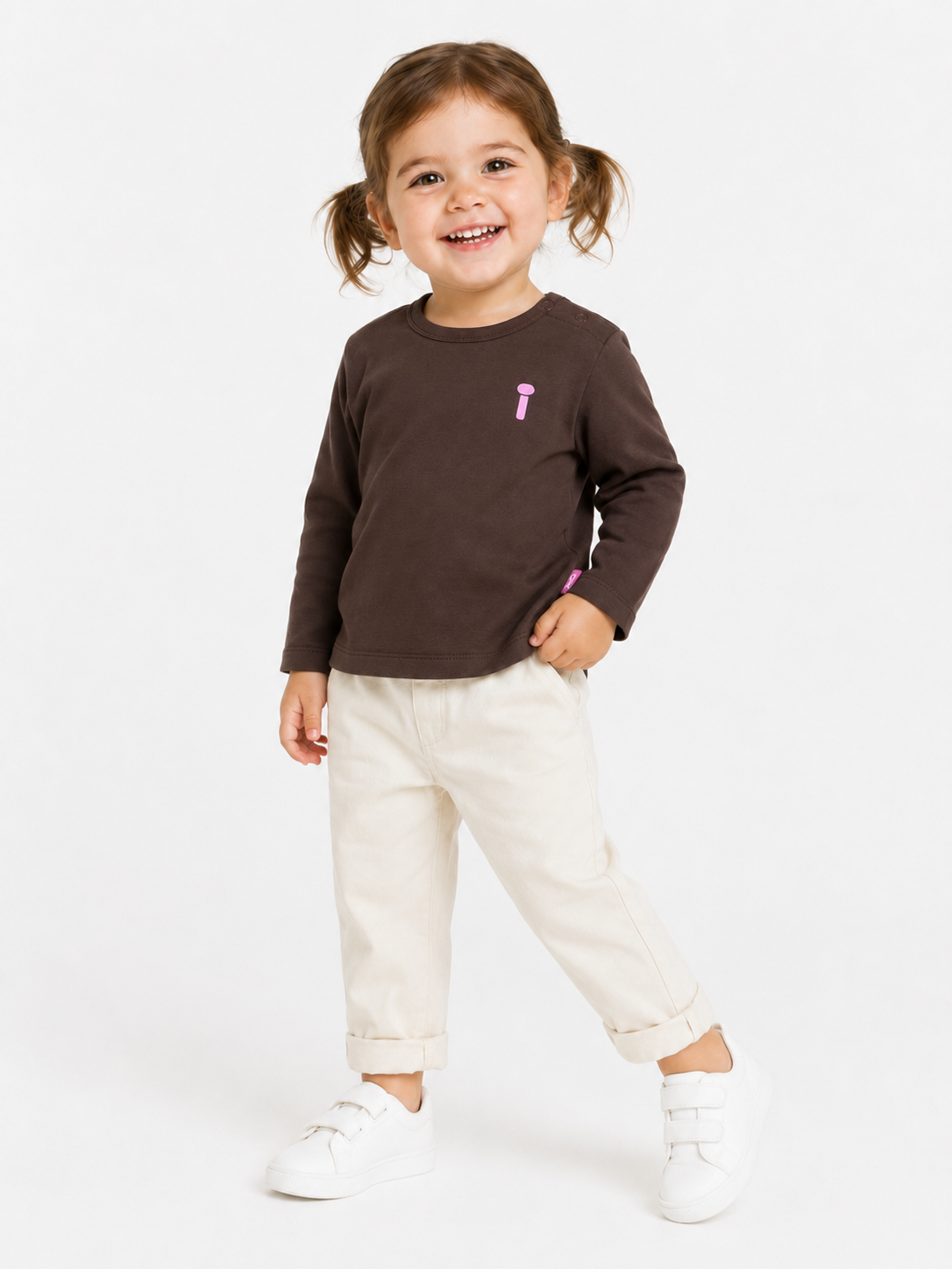 FlowerBust - Girls Fullsleeve T-shirt