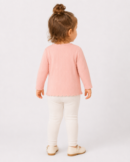 Peach Petal - Babies Top