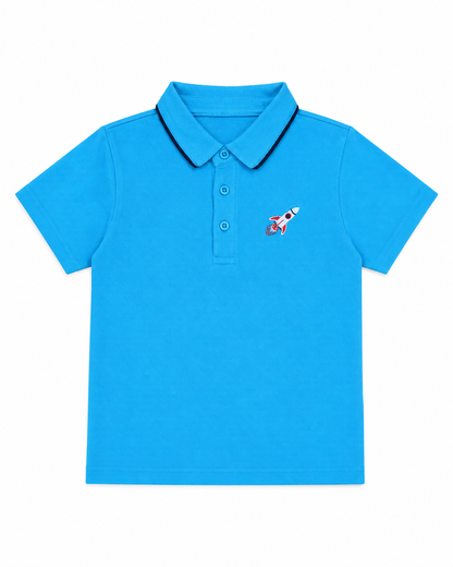 Space Explorer - Boys Polo T-Shirt |