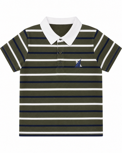 Olive League - Boys Polo T-Shirt