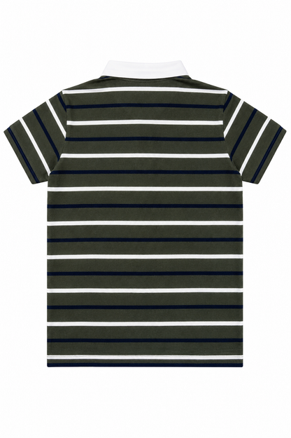 Olive League - Boys Polo T-Shirt