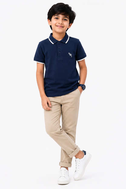 Blue Comet - Boys Polo T-shirt