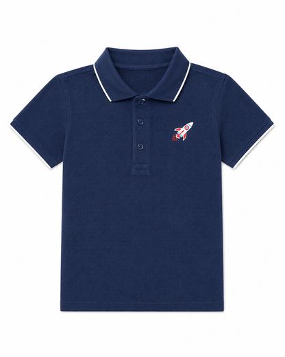 Sky Mission - Boys Polo T-Shirt