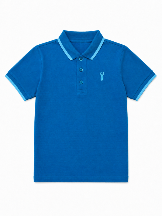 Jetstream - Boys Polo T-shirt | Blue
