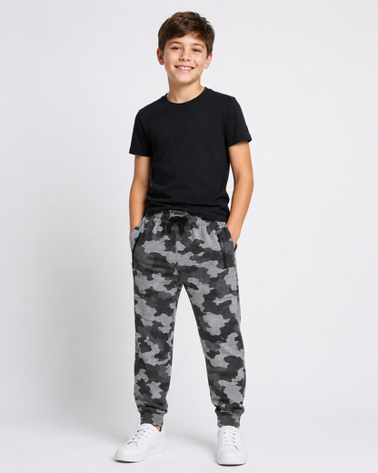 Grey-wolf | Boys Cotton Joggers
