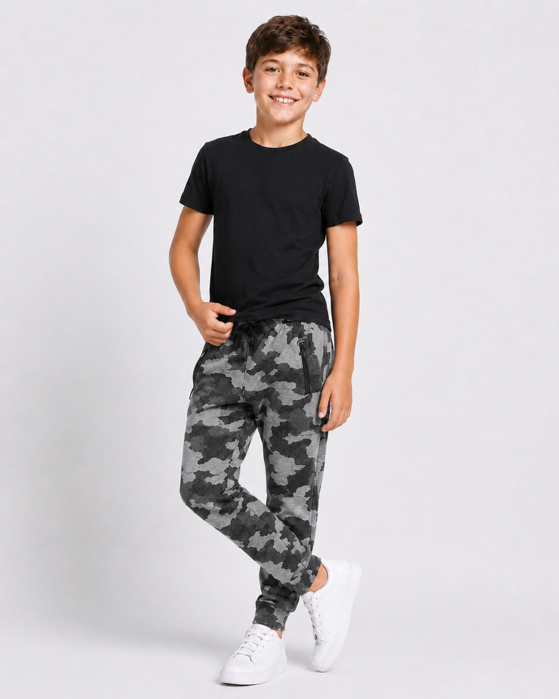 Grey-wolf | Boys Cotton Joggers