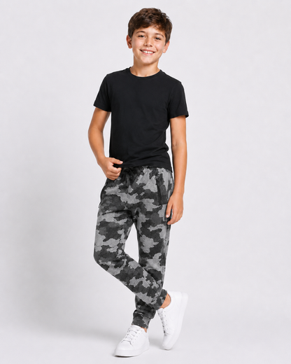 Grey-wolf | Boys Cotton Joggers