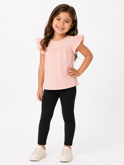 Essential Black Girls Leggings | Ankle Length