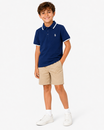 Little Captain - Boys Polo T-shirt