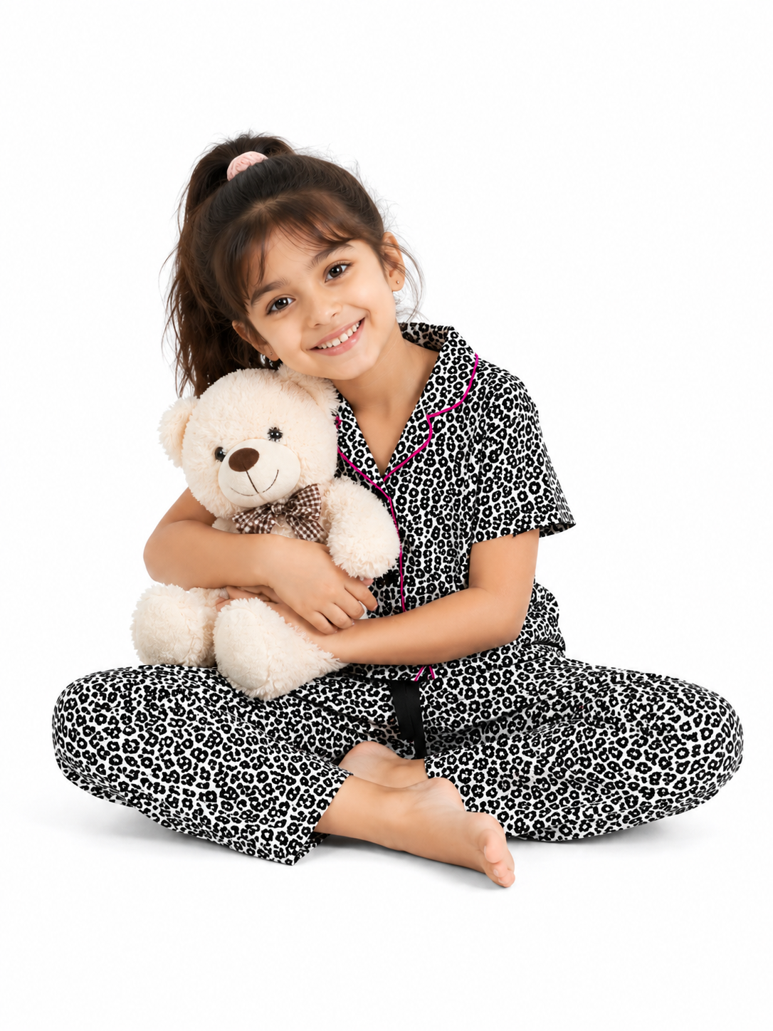 Cheetah -  Girls Pure Cotton Co-Ords Set