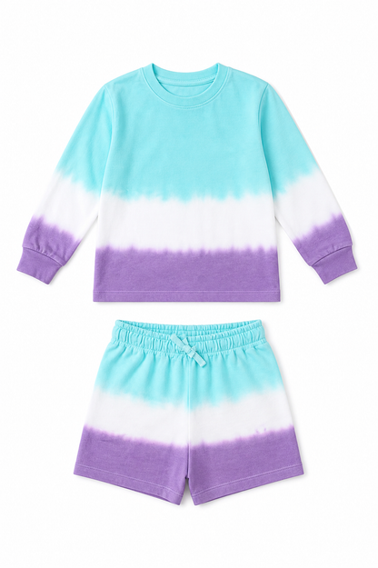 Deep Ocean Girls Pure Cotton Co-Ords set