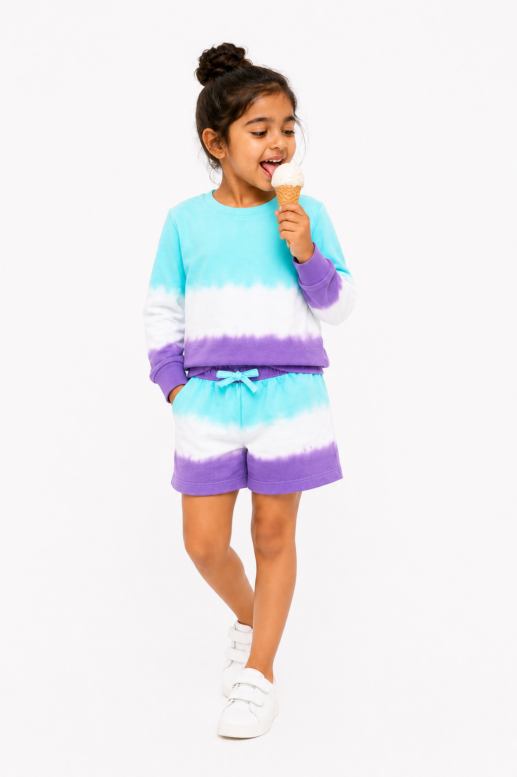 Deep Ocean Girls Pure Cotton Co-Ords set