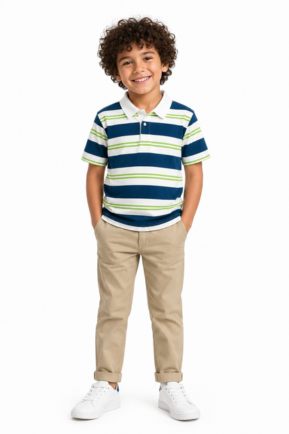 Coastline - Boys Polo T-Shirt