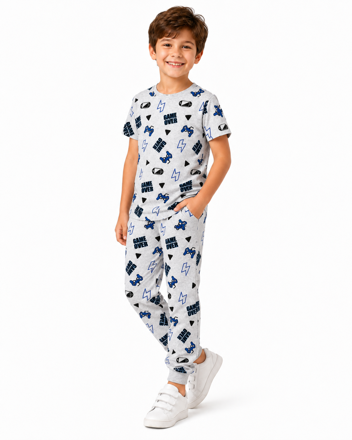 Mini Gamer - Boys Cotton Co-ords