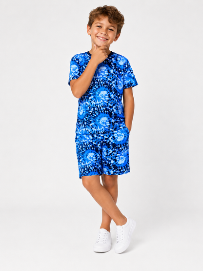Aqua Galaxy - Boys Cotton Co-Ords