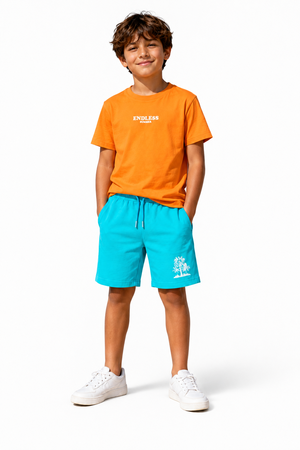 Palm Paradise - Boys Cotton Co-Ords