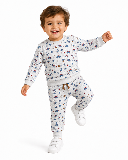 Little Dino Explorer - Babies Pajama Set