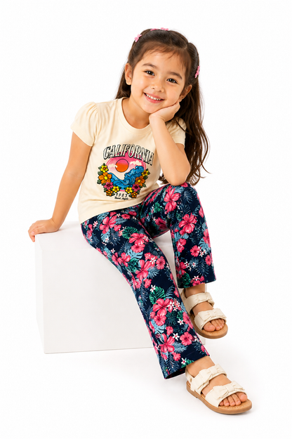 Pacifica Bloom - Girls Pajama Set