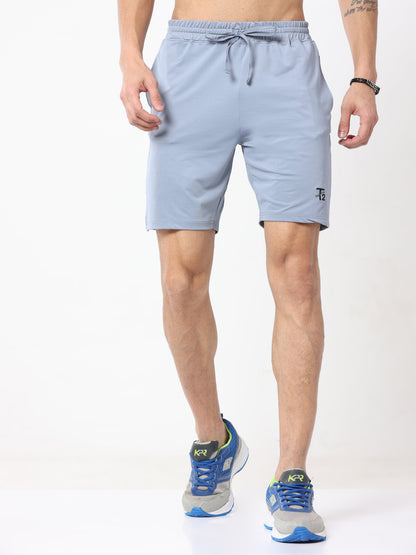 Athleisure Active Men's Shorts - Pale Blue