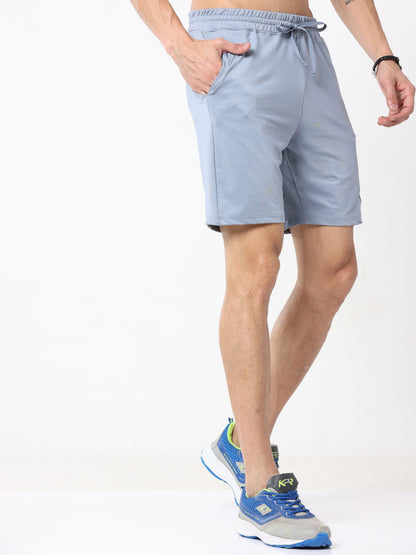 Athleisure Active Men's Shorts - Pale Blue