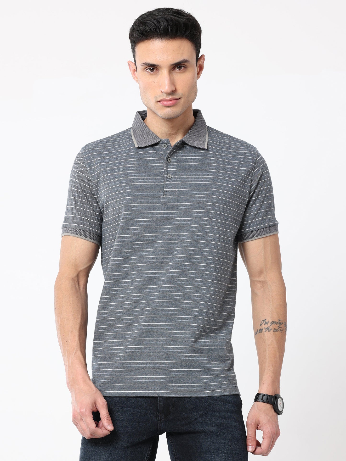 Exclusive- Men's Premium Collar T-Shirt