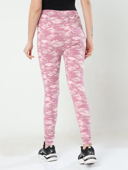 Women's Printed Leggings - Cameo